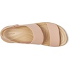 Crocs Women’s Brooklyn Low Wedge Sandals(Pink Caramel/Tan)