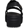 Crocs Women’s Brooklyn Woven Low Wedge Sandals(Black Woven)