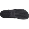 Crocs Women’s Brooklyn Woven Low Wedge Sandals(Black Woven)