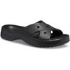 Crocs Women’s Classic Cross Strap Sandals(Black)