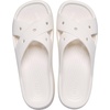 Crocs Women’s Classic Cross Strap Sandals(Chalk)