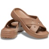 Crocs Women’s Classic Cross Strap Sandals(Milk)