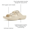 Crocs Women’s Classic Saturday Sandals(Frappé Enamel Buckle)