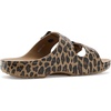 Crocs Women’s Classic Saturday Sandals(Sepia/Leopard)