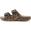 Crocs Women’s Classic Saturday Sandals(Sepia/Leopard)