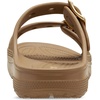 Crocs Women’s Classic Saturday Sandals(Sepia/Metallic Buckle)