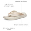 Crocs Women’s Getaway Flip Sandals(Beige)
