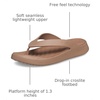 Crocs Women’s Getaway Flip Sandals(Brown)