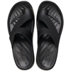Crocs Women’s Getaway Toe Loop Platform Sandals(Black)