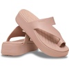 Crocs Women’s Getaway Toe Loop Platform Sandals(Blush)