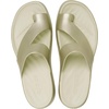 Crocs Women’s Getaway Toe Loop Platform Sandals(Champagne Metallic)