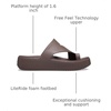 Crocs Women’s Getaway Toe Loop Platform Sandals(Truffle)
