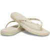 Crocs Women’s Miami Flip Flops | Square Toe Flat | 360 Degree Comfort | Croslite Foam Footbed(Almond Tint)