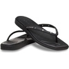 Crocs Women’s Miami Flip Flops | Square Toe Flat | 360 Degree Comfort | Croslite Foam Footbed(Black Studs)