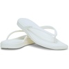 Crocs Women’s Miami Flip Flops | Square Toe Flat | 360 Degree Comfort | Croslite Foam Footbed(Chalk)