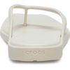 Crocs Women’s Miami Flip Flops | Square Toe Flat | 360 Degree Comfort | Croslite Foam Footbed(Cocoa Crème)