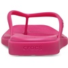Crocs Women’s Miami Flip Flops | Square Toe Flat | 360 Degree Comfort | Croslite Foam Footbed(Dragon Fruit)