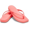 Crocs Women’s Miami Flip Flops | Square Toe Flat | 360 Degree Comfort | Croslite Foam Footbed(Guava)
