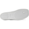 Crocs Women’s Miami Flip Flops | Square Toe Flat | 360 Degree Comfort | Croslite Foam Footbed(Silver)