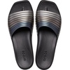 Crocs Women’s Miami Slide(Metallic Black)