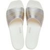 Crocs Women’s Miami Slide(Metallic Chalk)