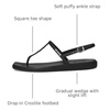Crocs Women’s Miami Thong Sandal(Black Studs)