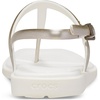 Crocs Women’s Miami Thong Sandal(Metallic Chalk)