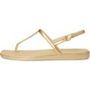 Crocs Women’s Miami Thong Sandal(Metallic Gold)