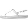 Crocs Women’s Miami Thong Sandal(Silver)