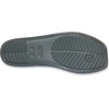 Crocs Women’s Miami Toe Loop Sandals | Square Toe Flat | Flexible Straps | Croslite Foam Footbed(Carbon Jelly)