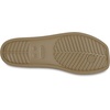 Crocs Women’s Miami Toe Loop Sandals | Square Toe Flat | Flexible Straps | Croslite Foam Footbed(Sepia Metallic)