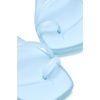 Crocs Women’s Miami Toe Loop Sandals | Square Toe Flat | Flexible Straps | Croslite Foam Footbed(Sky Blue Jelly)