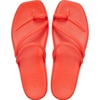 Crocs Women’s Miami Toe Loop Sandals | Square Toe Flat | Flexible Straps | Croslite Foam Footbed(Starfish)