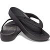 Crocs Women’s Platform Flip Flop Sandal(Black)