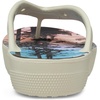 Crocs Women’s Platform Flip Flop Sandal(Bone/Multi)