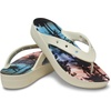 Crocs Women’s Platform Flip Flop Sandal(Bone/Multi)