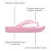 Crocs Women’s Platform Flip Flop Sandal(Flamingo)