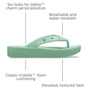 Crocs Women’s Platform Flip Flop Sandal(Jade Stone)