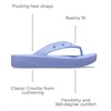 Crocs Women’s Platform Flip Flop Sandal(Moon Jelly)