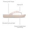 Crocs Women’s Platform Flip Flop Sandal(Quartz)