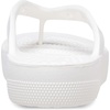 Crocs Women’s Platform Flip Flop Sandal(White)