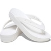 Crocs Women’s Platform Flip Flop Sandal(White)
