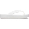 Crocs Women’s Platform Flip Flop Sandal(White)