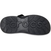 Crocs Women’s Soho Two-Strap Sandals | 2.4 Inch Platform | LiteRide Sink-In Footbed | Adjustable Upper Strap(Black)