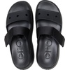 Crocs Women’s Soho Two-Strap Sandals | 2.4 Inch Platform | LiteRide Sink-In Footbed | Adjustable Upper Strap(Black)