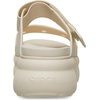 Crocs Women’s Soho Two-Strap Sandals | 2.4 Inch Platform | LiteRide Sink-In Footbed | Adjustable Upper Strap(Frappe)