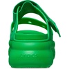Crocs Women’s Soho Two-Strap Sandals | 2.4 Inch Platform | LiteRide Sink-In Footbed | Adjustable Upper Strap(Green Strike)