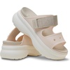 Crocs Women’s Soho Two-Strap Sandals | 2.4 Inch Platform | LiteRide Sink-In Footbed | Adjustable Upper Strap(Peach Ice/Frappe/Chalk/Shimmer)