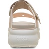 Crocs Women’s Soho Two-Strap Sandals | 2.4 Inch Platform | LiteRide Sink-In Footbed | Adjustable Upper Strap(Peach Ice/Frappe/Chalk/Shimmer)