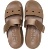 Crocs Women’s Soho Two-Strap Sandals | 2.4 Inch Platform | LiteRide Sink-In Footbed | Adjustable Upper Strap(Sepia)